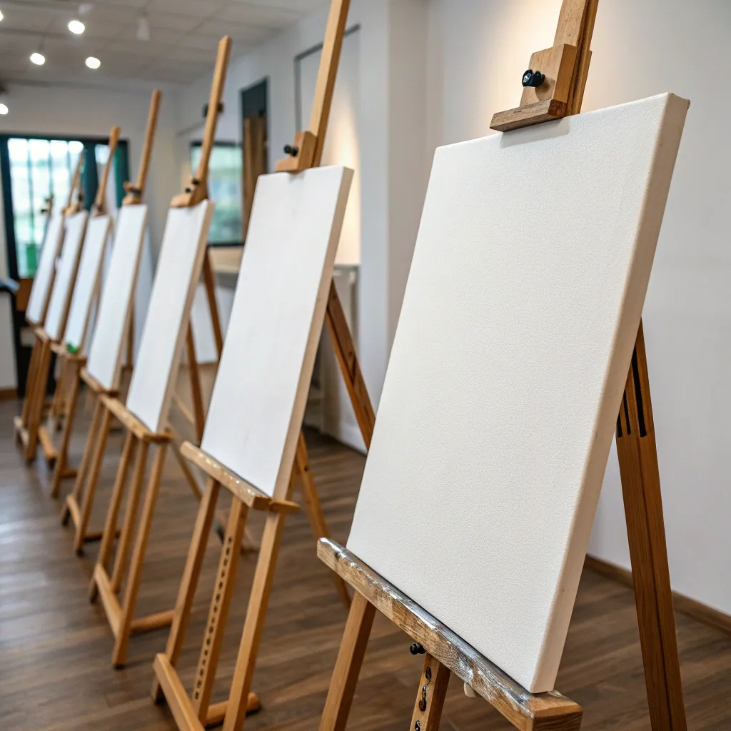 High-quality blank canvases